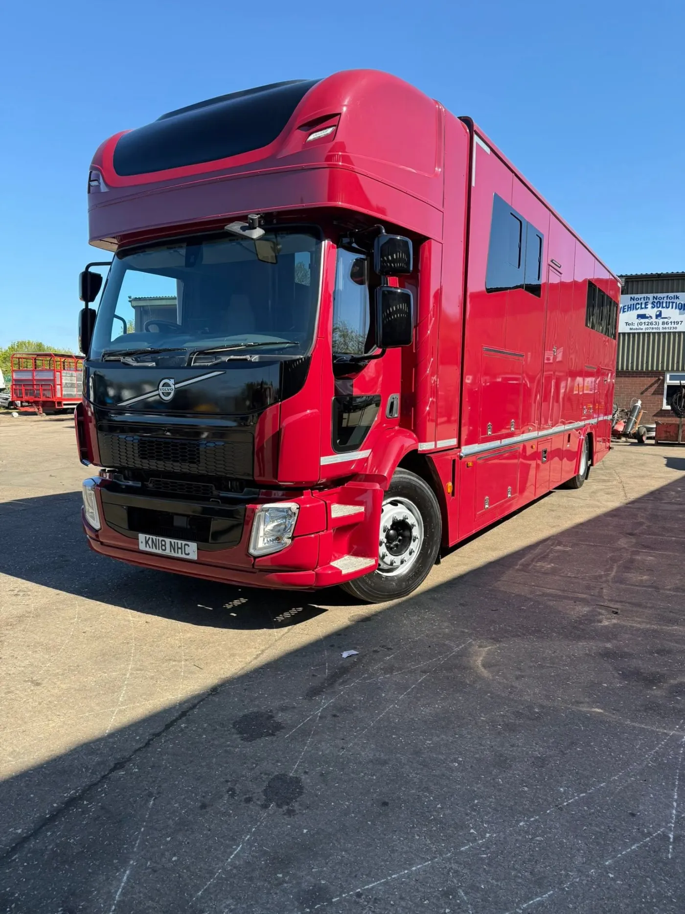 Bespoke horsebox build 1 by North Norfolk Vehicle Solutions
