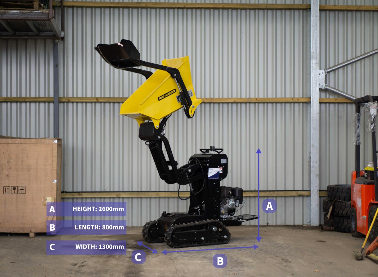 2026 600KG POWER BARROWS /DUMPER
