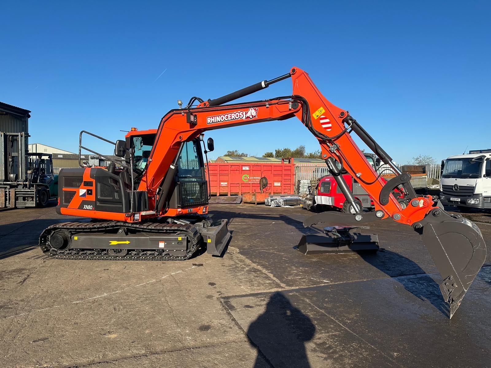 2026 RHINO XN80 8 TON EXCAVATOR HYD QUICK HITCH