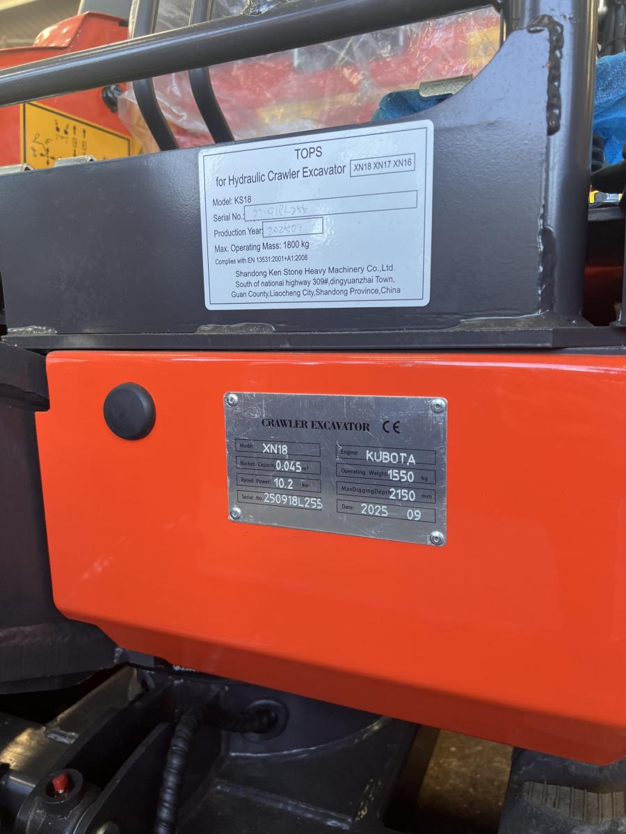 Rhino 1.55 Ton Mini Digger