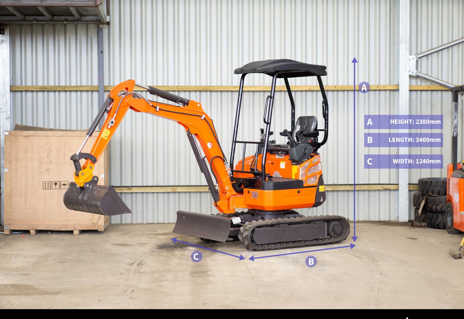NEW Rhino XN20 2026 2 Tonne Excavator