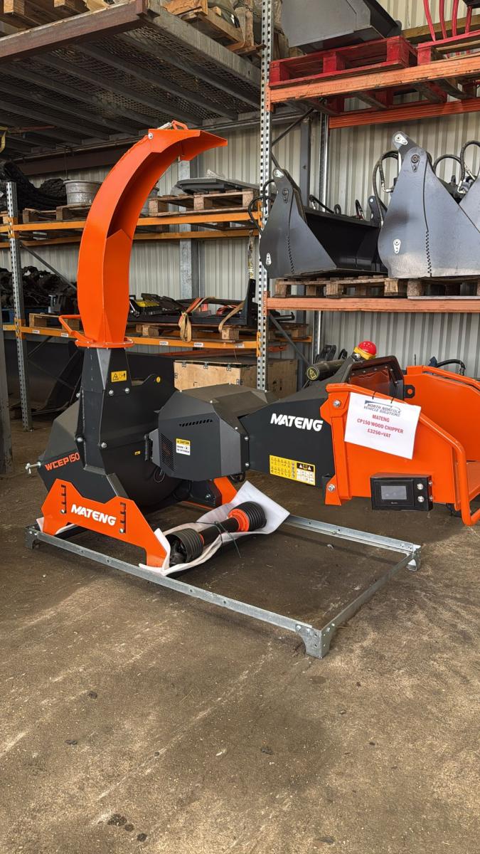 Mateng CP150 PTO Wood Chipper