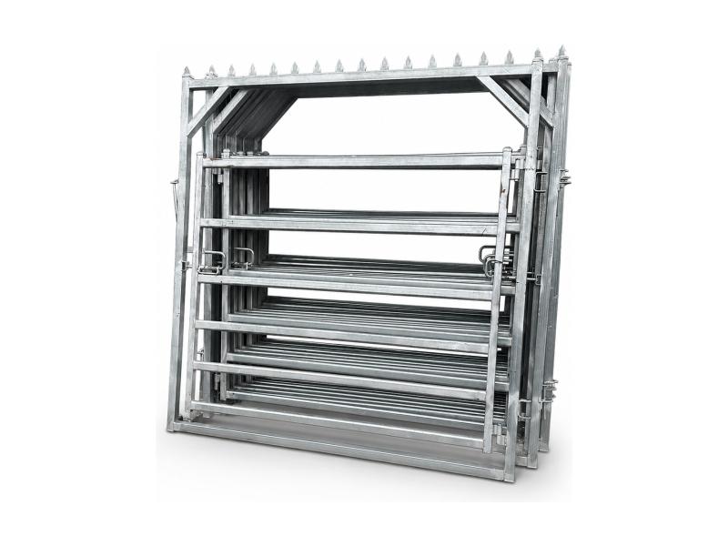 Gate-in-Hurdle for Cattle Handling Systems