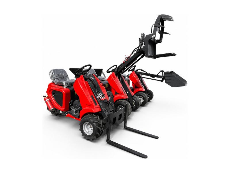 HERACLES H130 THREE WHEEL HYD DRIVE TWIN LOADER