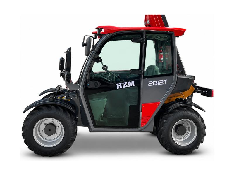 HZM 2812 Uprated Compact Wheel Loader — Yanmar Engine, 4WD, Four Wheel Steer