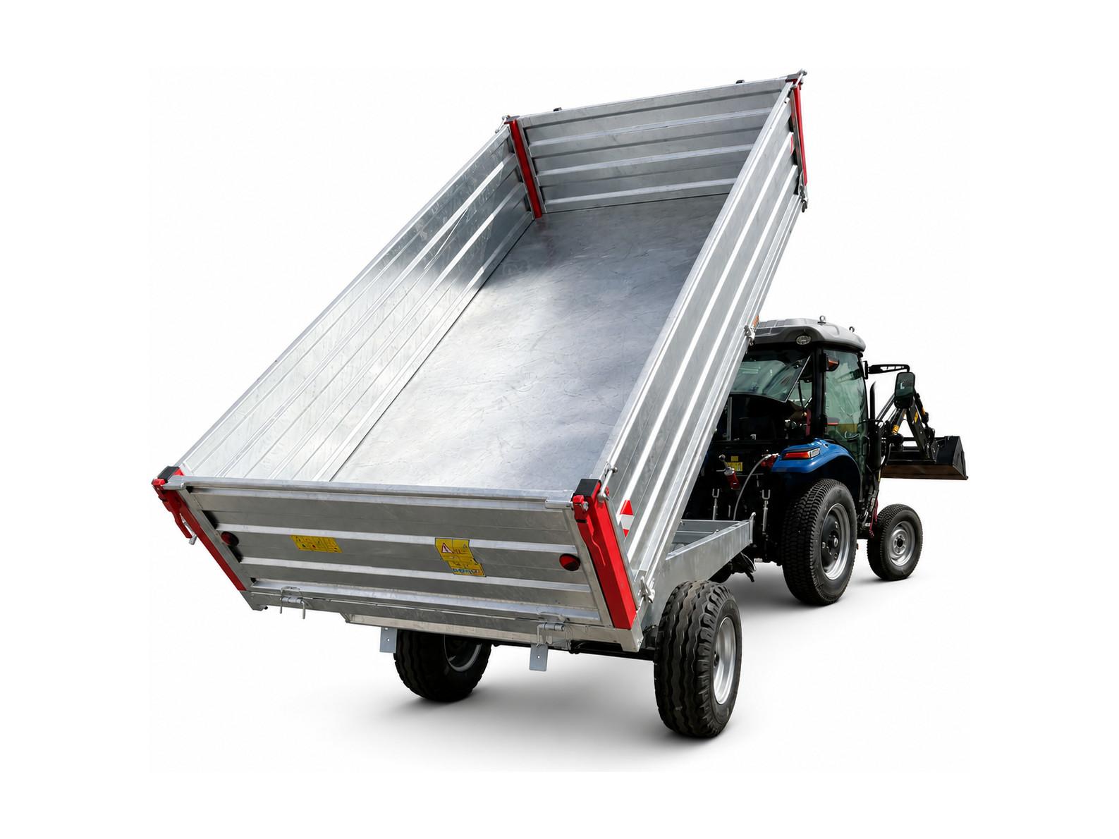 VSM 4 Ton Galvanised Drop Side Tipping Trailer