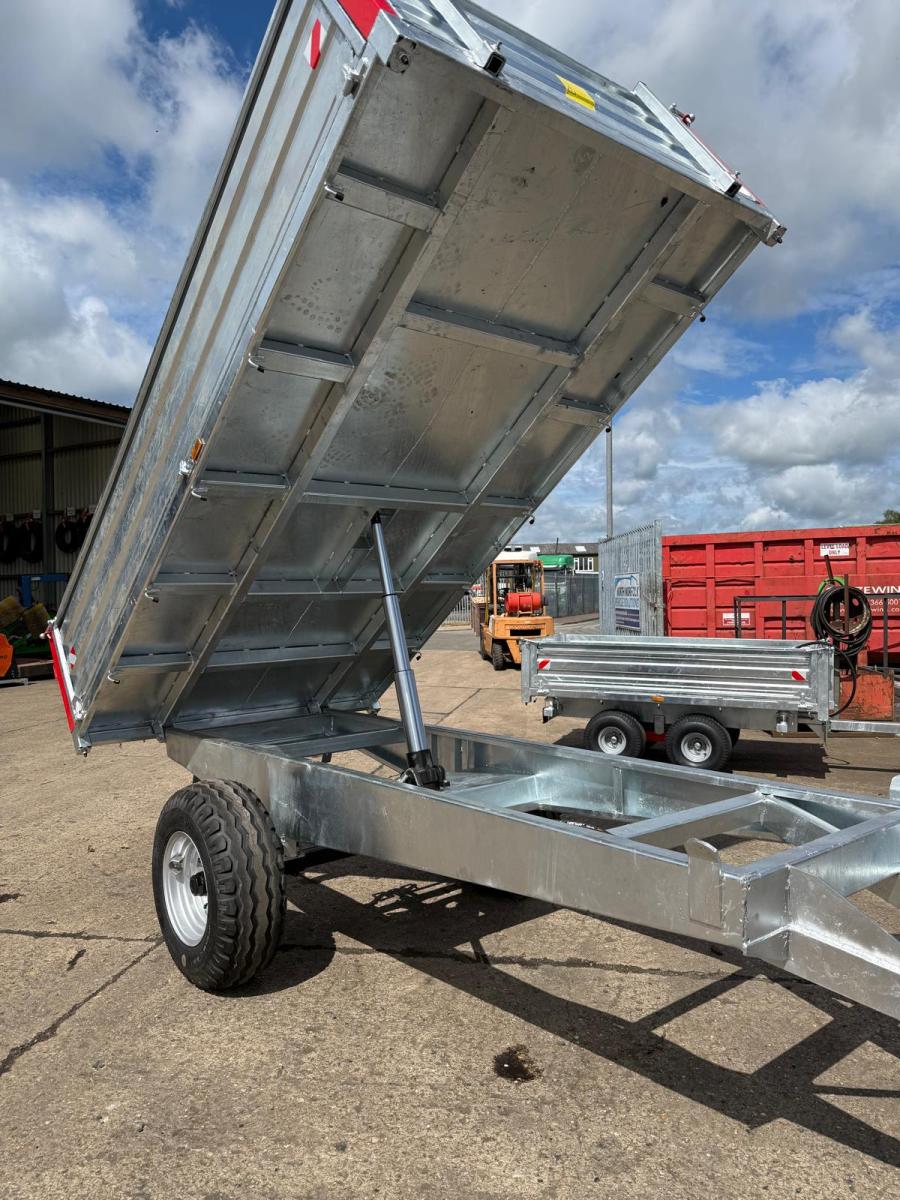 VSM 4 Ton Galvanised Drop Side Tipping Trailer