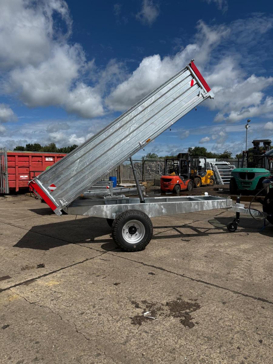 VSM 4 Ton Galvanised Drop Side Tipping Trailer