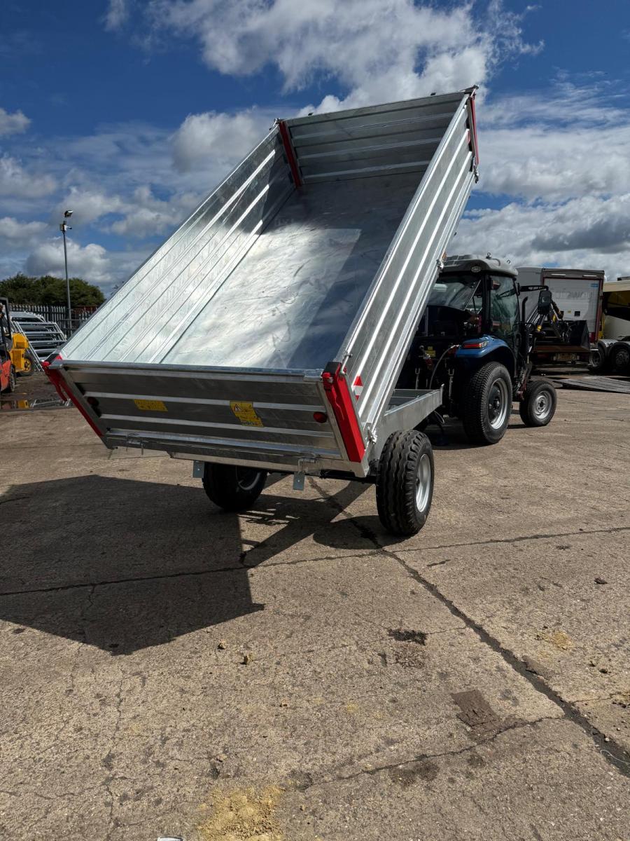 VSM 4 Ton Galvanised Drop Side Tipping Trailer