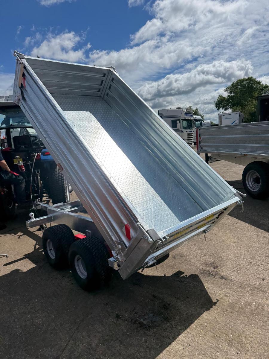 VSM 4 Ton Galvanised Drop Side Tipping Trailer