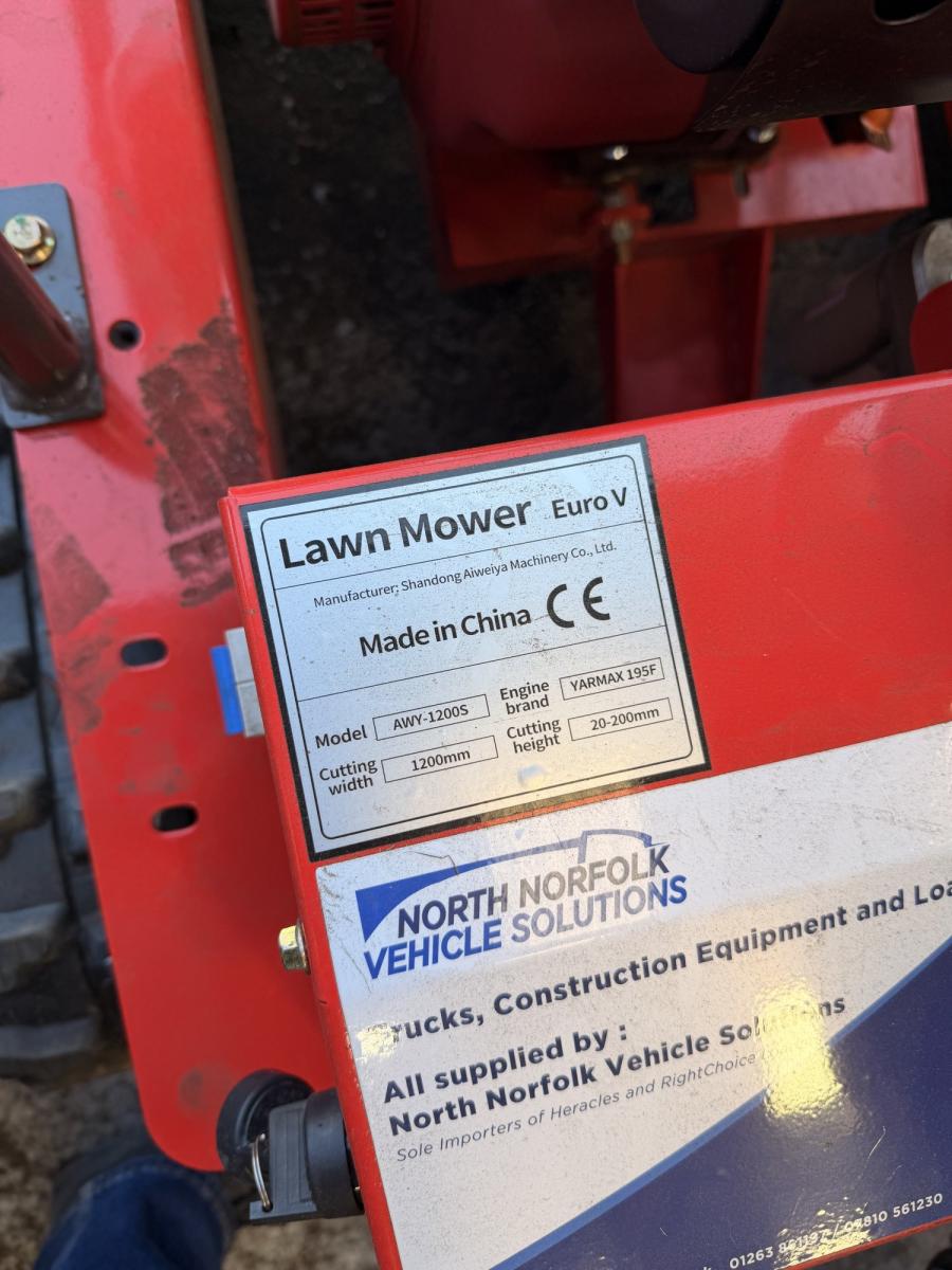 1.2m Remote Control Flail Mower — photo 19